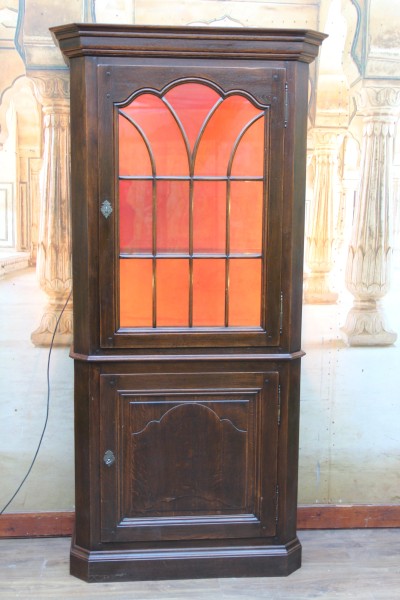 Jugendstil Vitrine-Büroschrank